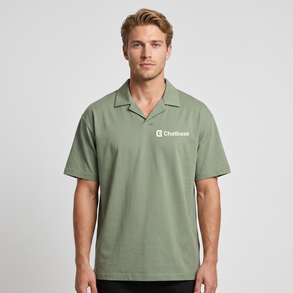 Men's Camp Collar T-Shirt