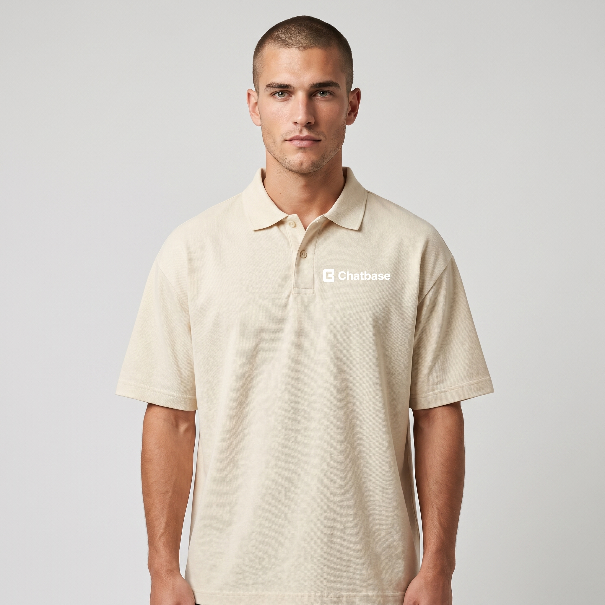 Men's Ribbed Polo Shirt