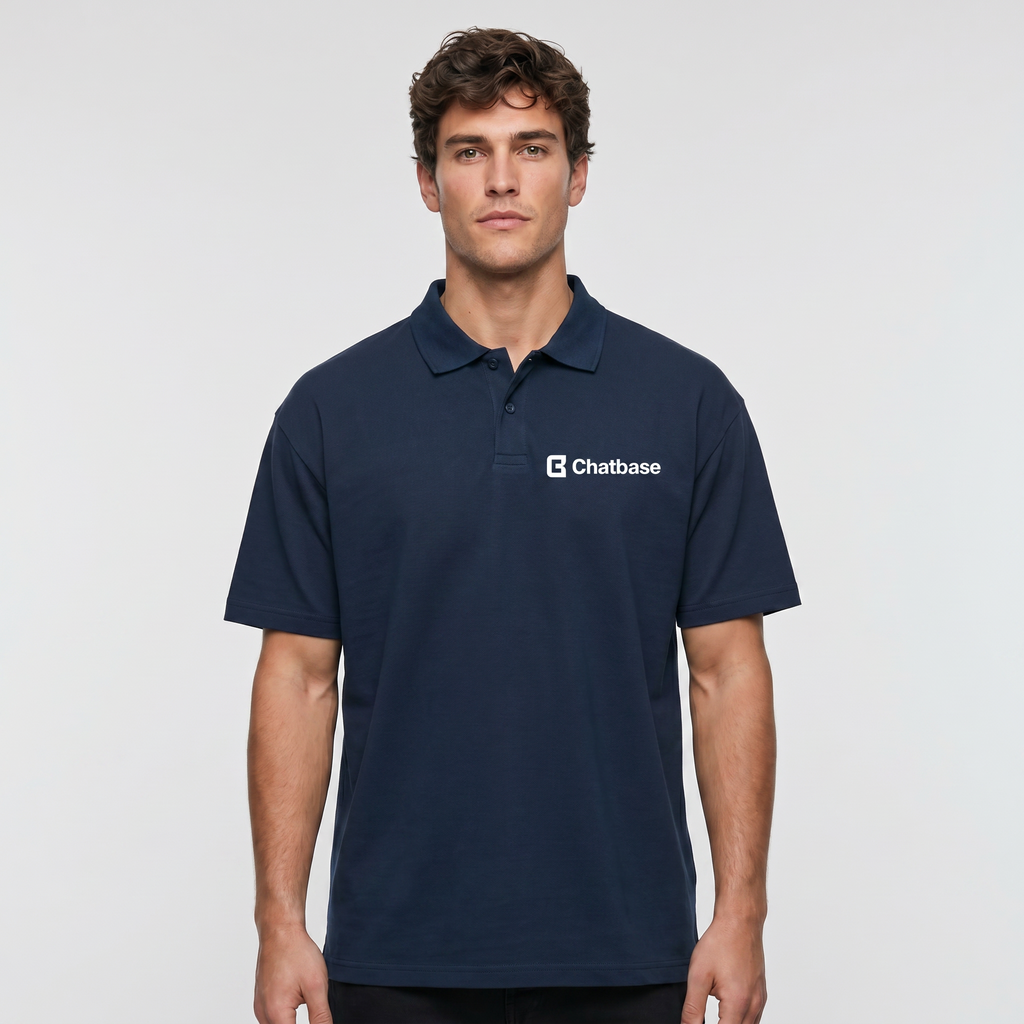 Men's Ribbed Polo Shirt