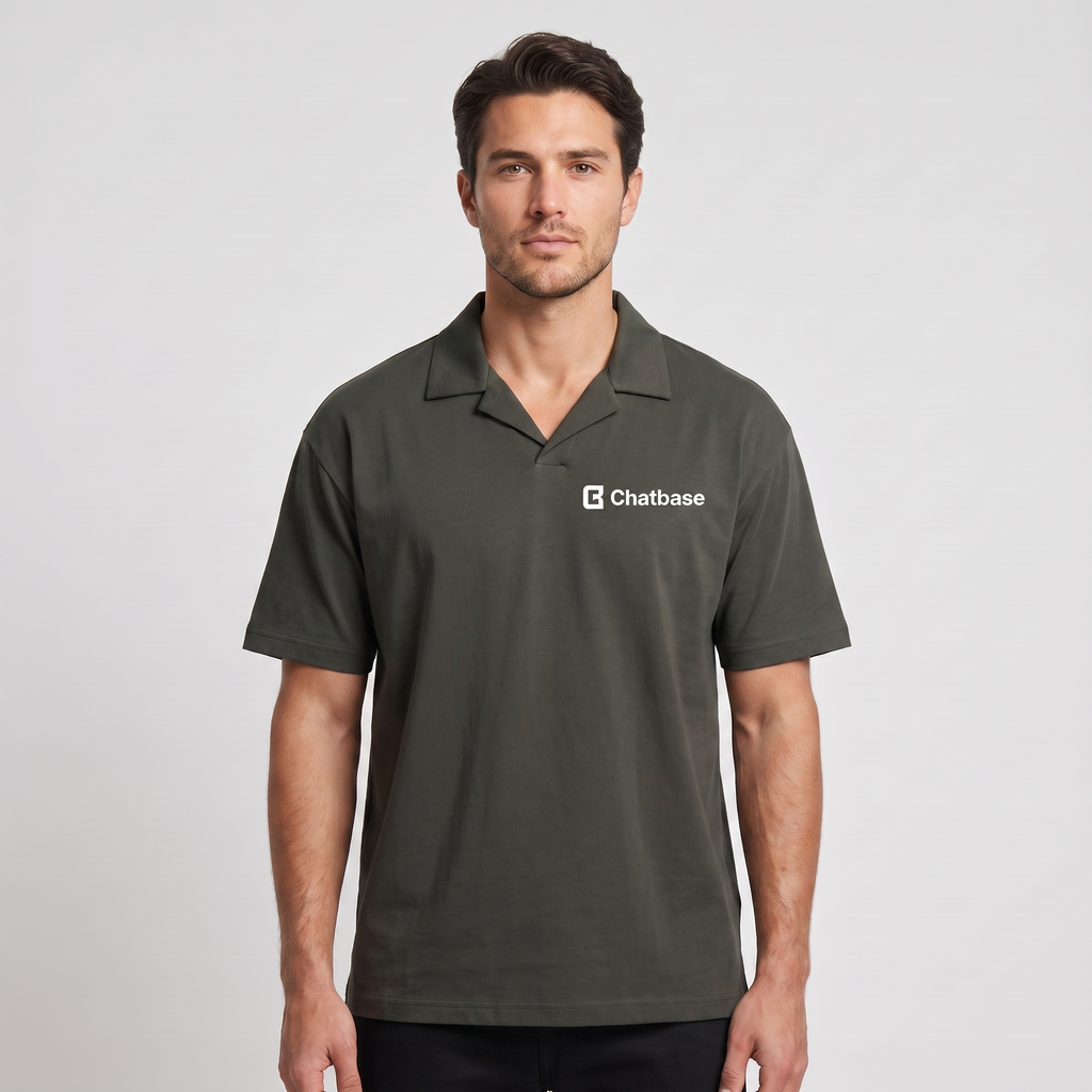 Men's Camp Collar T-Shirt