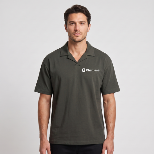 Men's Camp Collar T-Shirt