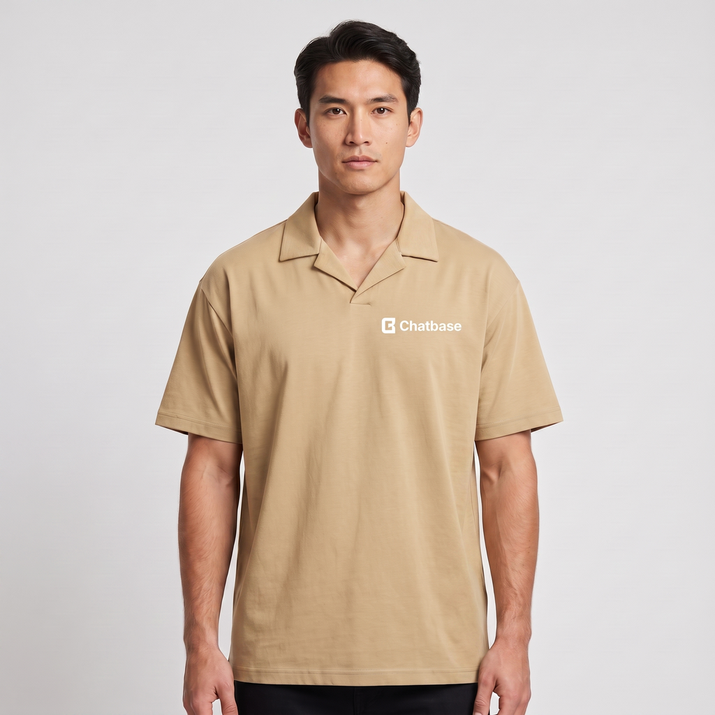 Men's Camp Collar T-Shirt